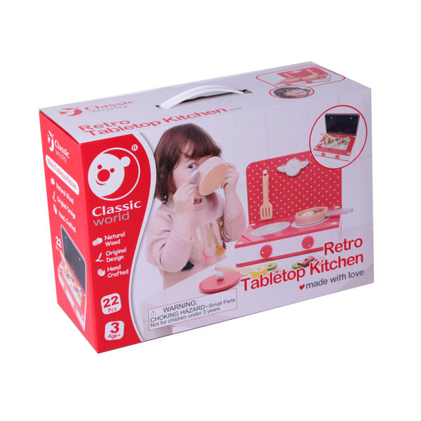 Classic Toy Tabletop Kitchen Set Wayfair